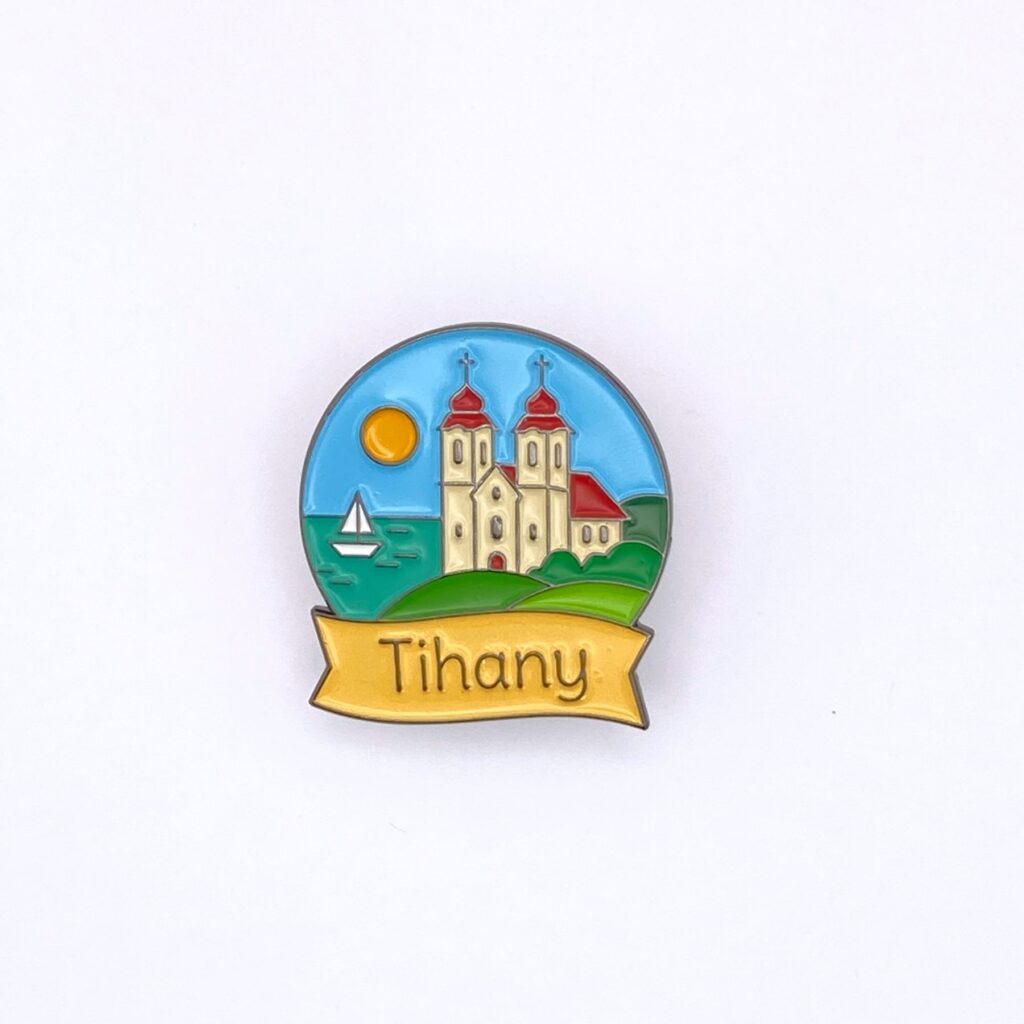 Tihanyi apátság kitűző